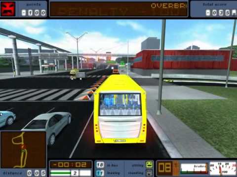 bus driver license game